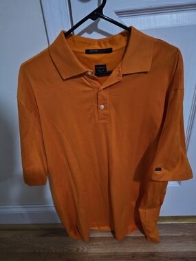 Men's Orange Tiger Woods Collection Polo Shirt